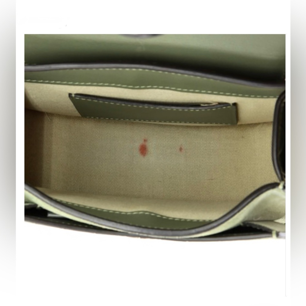 Chloe Tess Bag Crocodile Embossed Leather Small - Picture 5 of 16